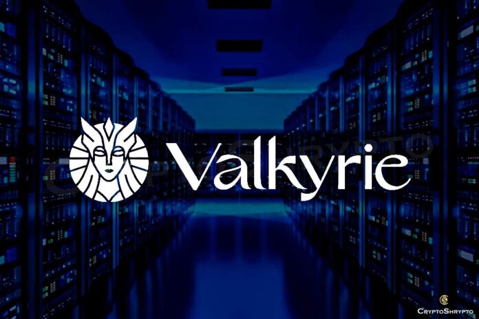 Valkyrie apply for ETF to invest in bitcoin mining company