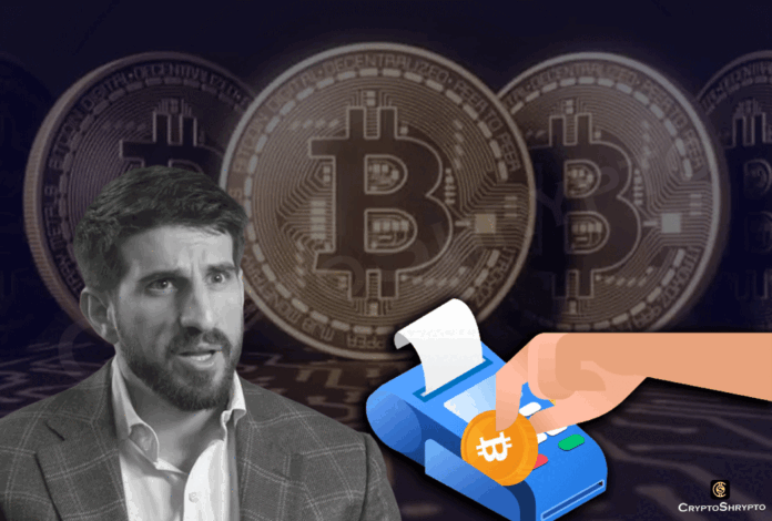 Paxos CEO worried about the use of Bitcoin as a payment mode