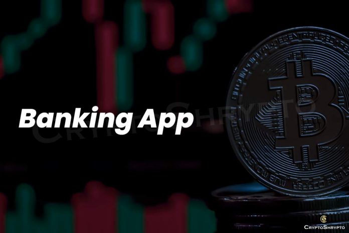 This banking app switches to crypto firm