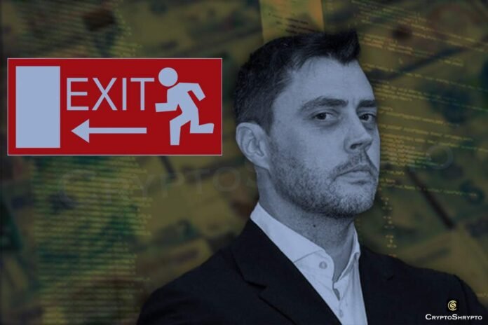 cronje says bye to crypto world.