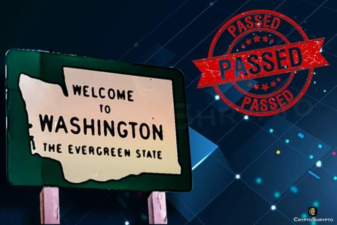 Washington state Governor Jay Inslee inked a bill into law today,