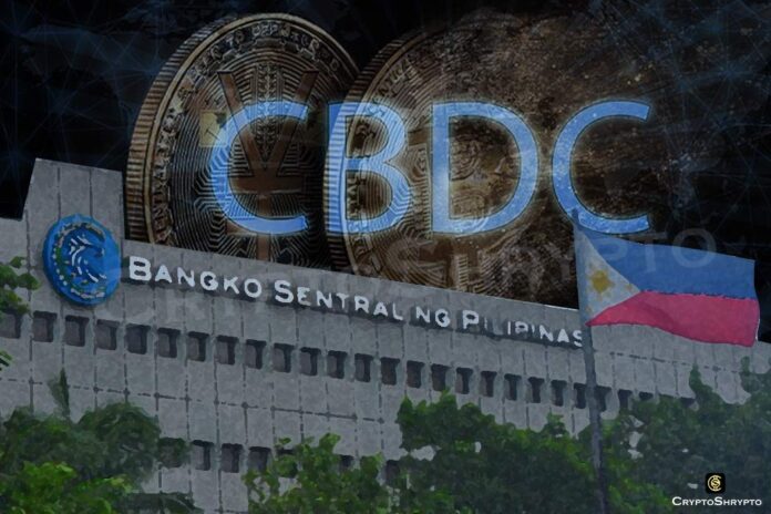 Philippines central bank plans to move research project of CBDC. * Philippines central bank plans to move research project of CBDC.