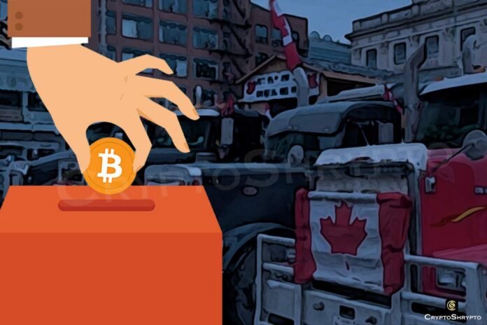Canadian authority in deep mess to seize Bitcoin donations from Freedom Convoy Trucker