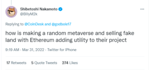 "SHIB: The Metaverse" receive harsh criticism by Dogecoin co-founder