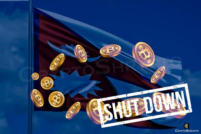 Nepal bans crypto websites, app and warns public to not indulge in crypto activities