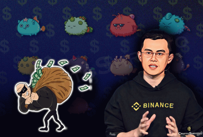 Changpeng Zhao, the CEO of Binance, recovers $5.8 million from hackers