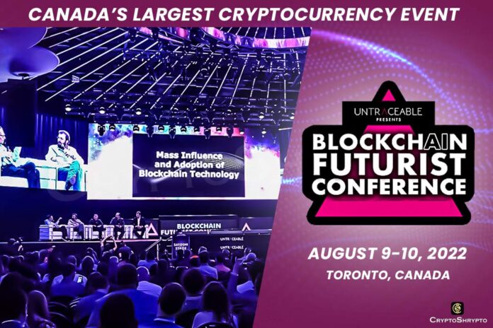 Blockchain Futurist Conference returns to Toronto for the Fourth time