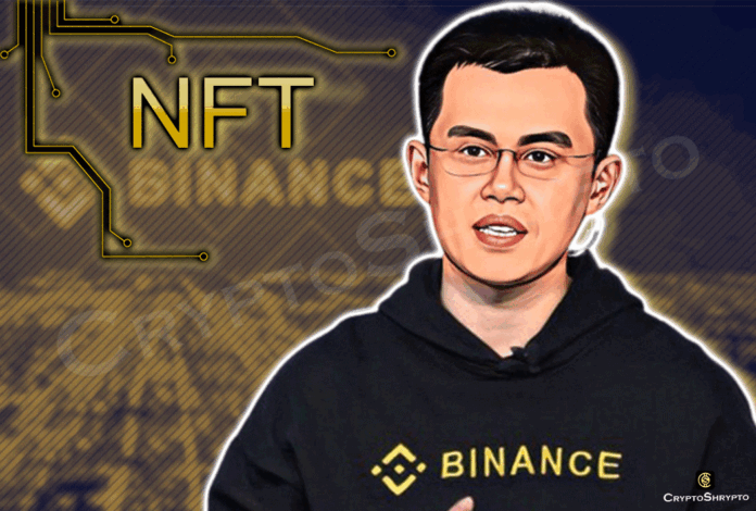 Binance CEO CZ reacts to the expansion of the NFT market