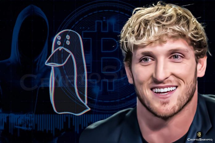 Logan Paul behind many crypto 