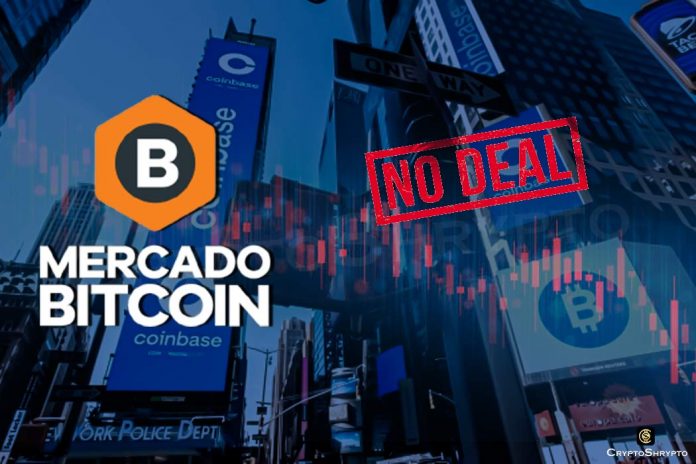Coinbase and Mercado Bitcoin's parent company stop talk on acquisition of 2TM