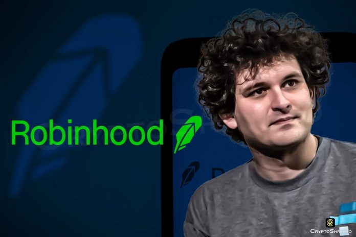 Robinhood stock jump more than 30% after FTX CEO buys 7.6% of stake
