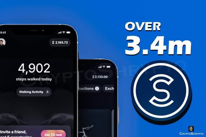 Sweatcoin generates over 3.4 million crypto wallets to expand its reach among the users