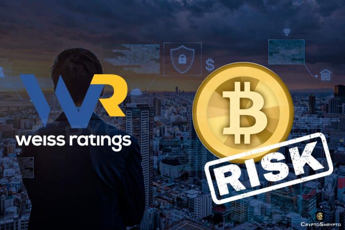Weiss Ratings shows concern over crypto mortgage risk alert of real estate market