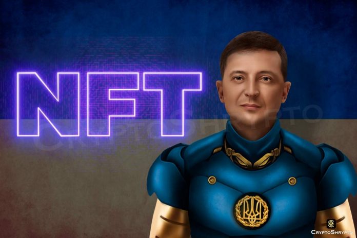 IamUkraine Studio is all set to launch Zelenskiy’s NFT collection to support Ukraine