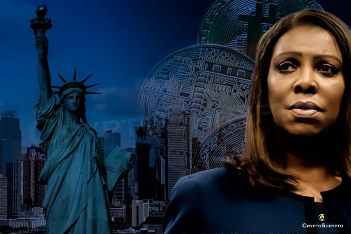 NY Attorney General warns investors on investing in crypto market