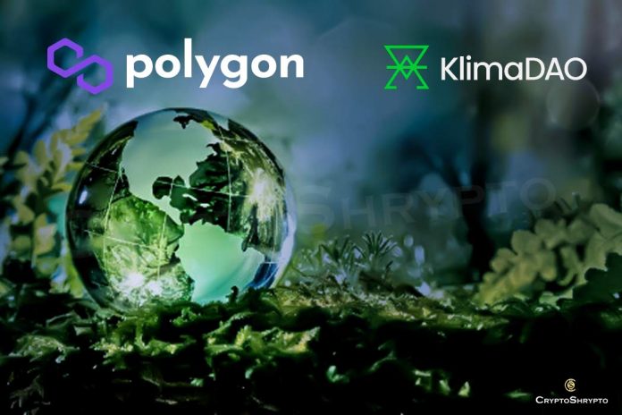 Polygon collabs with KlimaDAO to achieve carbon neutrality