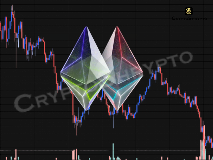Ethereum blockchain successful merge with Ropsten testnet results drop in ETH price 1% Ethereum blockchain successful merge with Ropsten testnet results drop in ETH price 1%