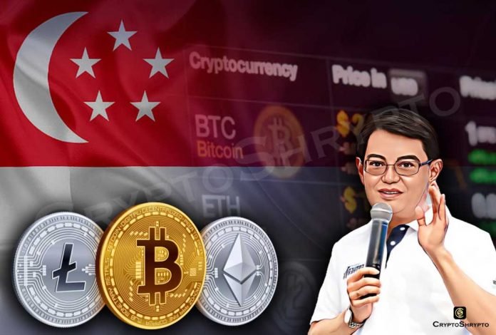 Singapore Deputy PM shows faith over crypto blockchain system despite crypto bloodbath