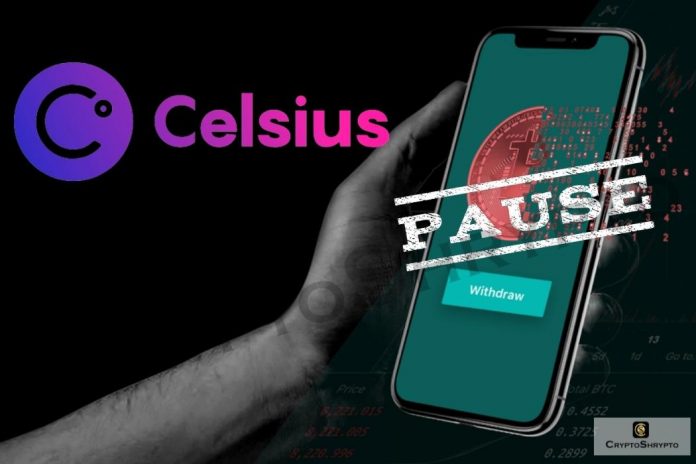 Crypto platform Celsius network halts all users withdrawal due to extreme market conditions