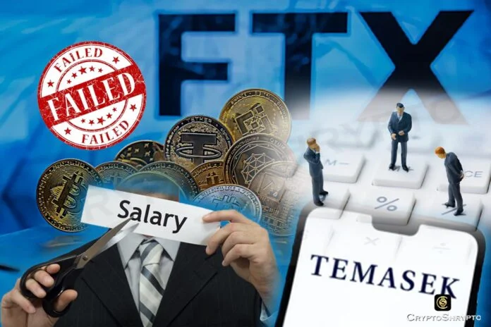 Temasek slashes employees salary