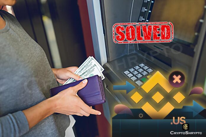 Binance.US resolves fiat withdrawal issues