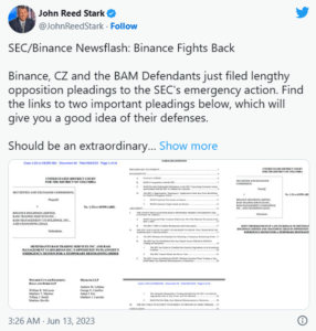 Binance.US appeals court to reject SEC restraining order