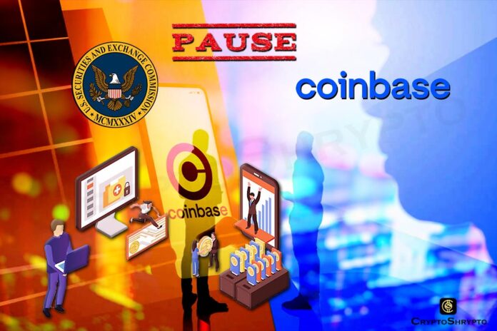 Coinbase halts staking services in four US States