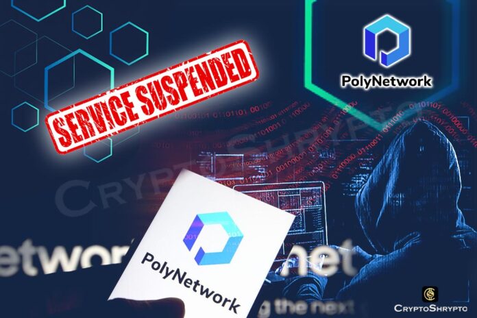 Poly network halts services after attack