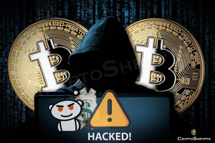 Hacker steals redditor $3000 worth of bitcoin