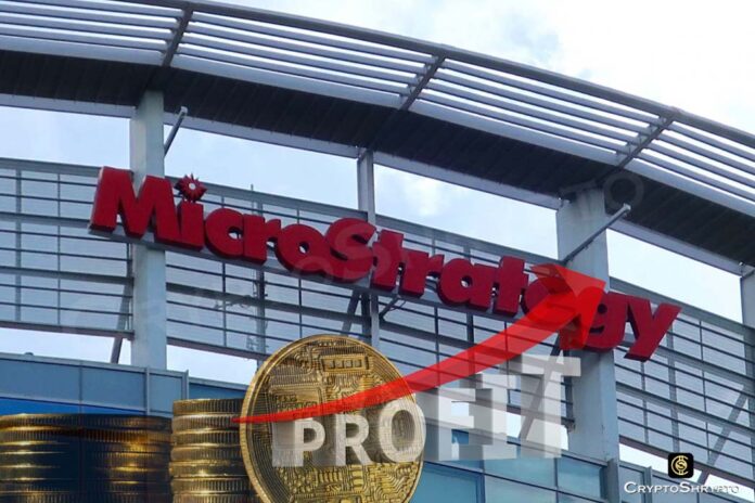 Microstrategy becomes profitable after rise in Bitcoin price