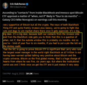 Bitcoin ETF is just 6 months away for approval