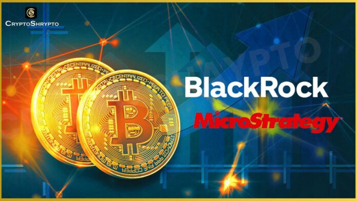 BlackRock's Bitcoin ETF Surpasses MicroStrategy's Holdings
