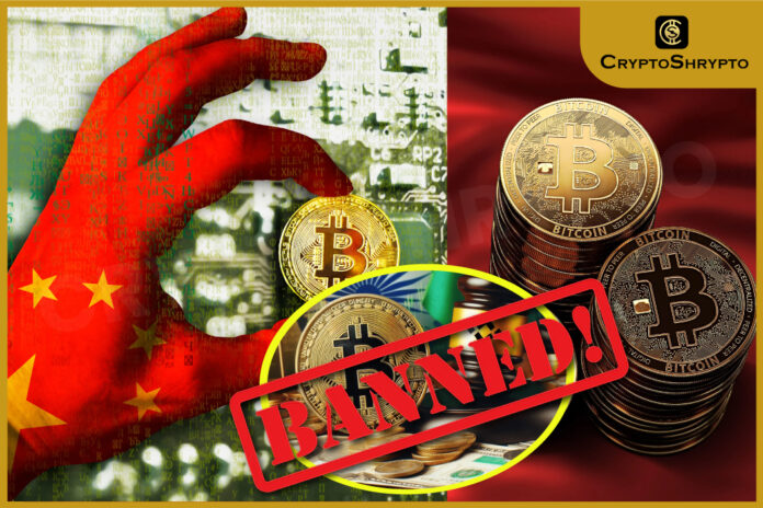 Chinese Bitcoin Miners Still Control Majority of Network Despite Crypto Ban