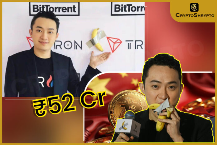 Justin Sun Consumes $6.2 Million Banana Artwork in Hong Kong Event
