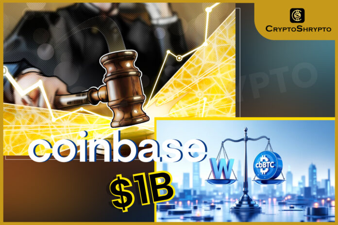 Coinbase Faces $1 Billion Lawsuit Over Wrapped Bitcoin Delisting