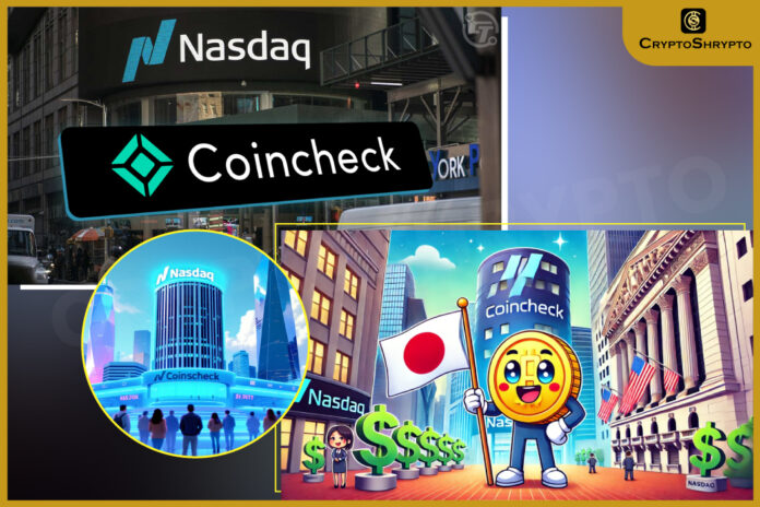Coincheck Becomes First Japanese Crypto Exchange to List on Nasdaq