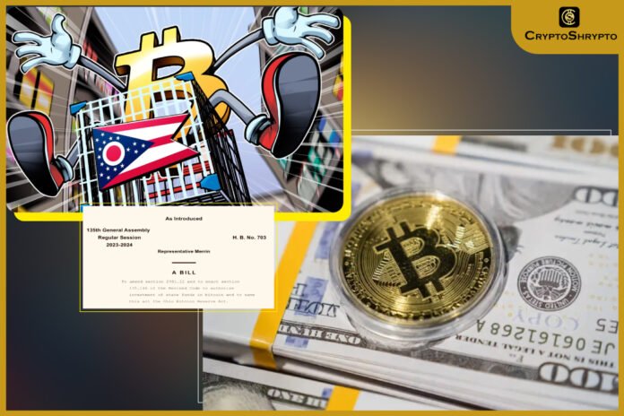 Ohio Introduces Bill to Establish Bitcoin Reserve in State Treasury Ohio Introduces Bill to Establish Bitcoin Reserve in State Treasury