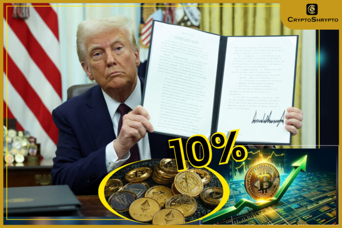 Bitcoin Surges 10% as Trump Unveils U.S. Strategic Crypto Reserve
