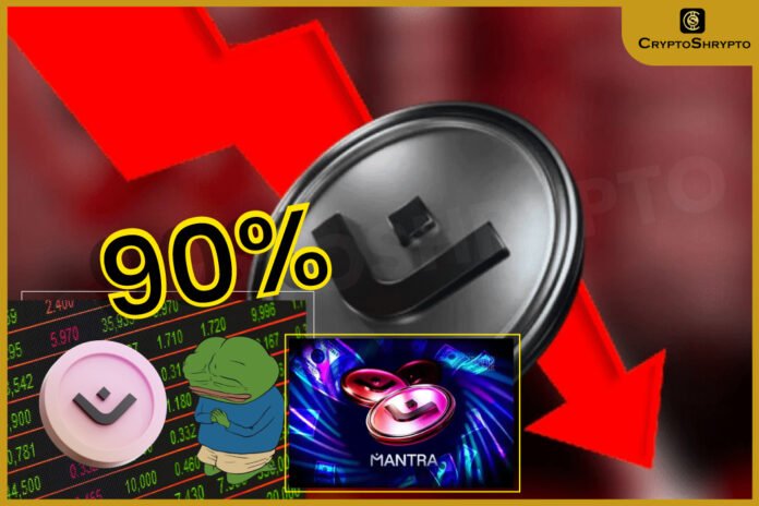 Mantra’s OM Token Crashes 90%, $5.4B Wiped Out in Hours Mantra’s OM Token Crashes 90%, $5.4B Wiped Out in Hours