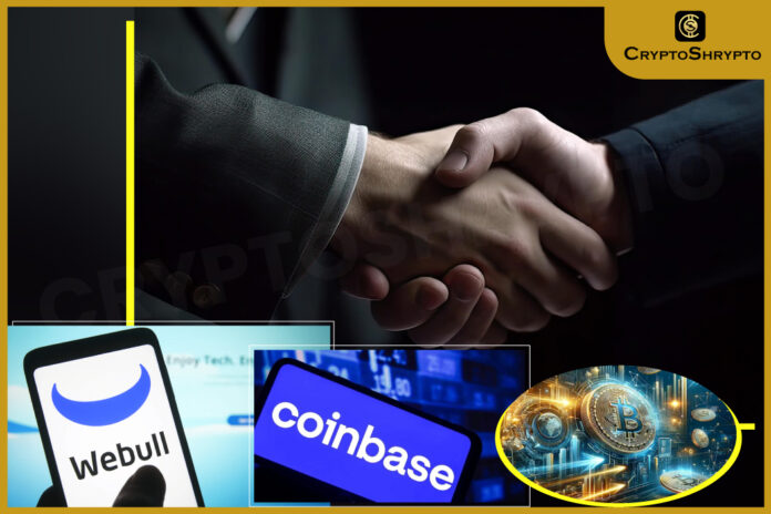 Webull Pay Partners with Coinbase to Boost Crypto Services Ahead of June Launch