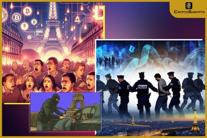 France Charges 25 in Kidnap Attempts Targeting Crypto Figures