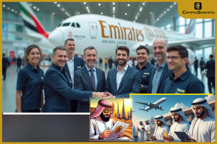 Emirates to Accept Crypto Payments via Crypto.com from 2026