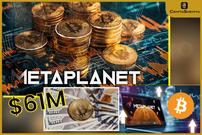 Metaplanet Buys 518 More Bitcoin, Holdings Now Worth $1.85B